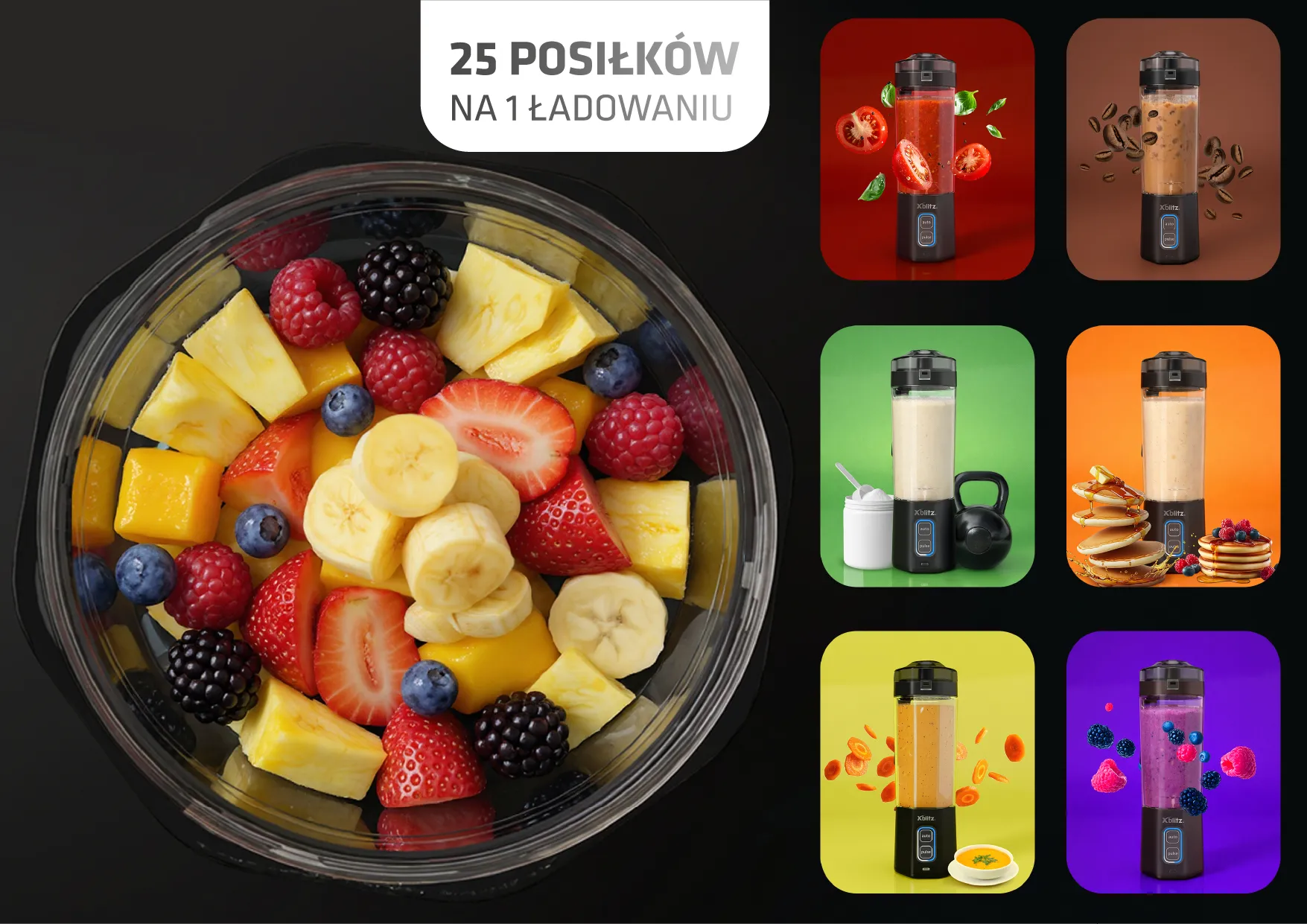 Xblitz iRon - przenośny blender