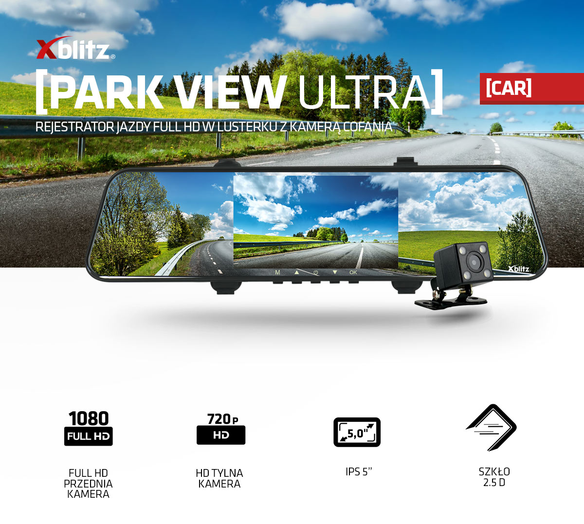 Kamera samochodowa Xblitz Park View Ultra