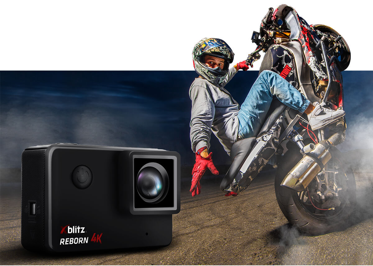kamera sportowa Xblitz z szerokim kątem widzenia