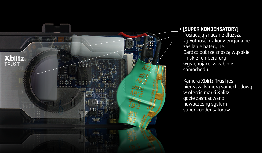 Superkondensator Xblitz Trust