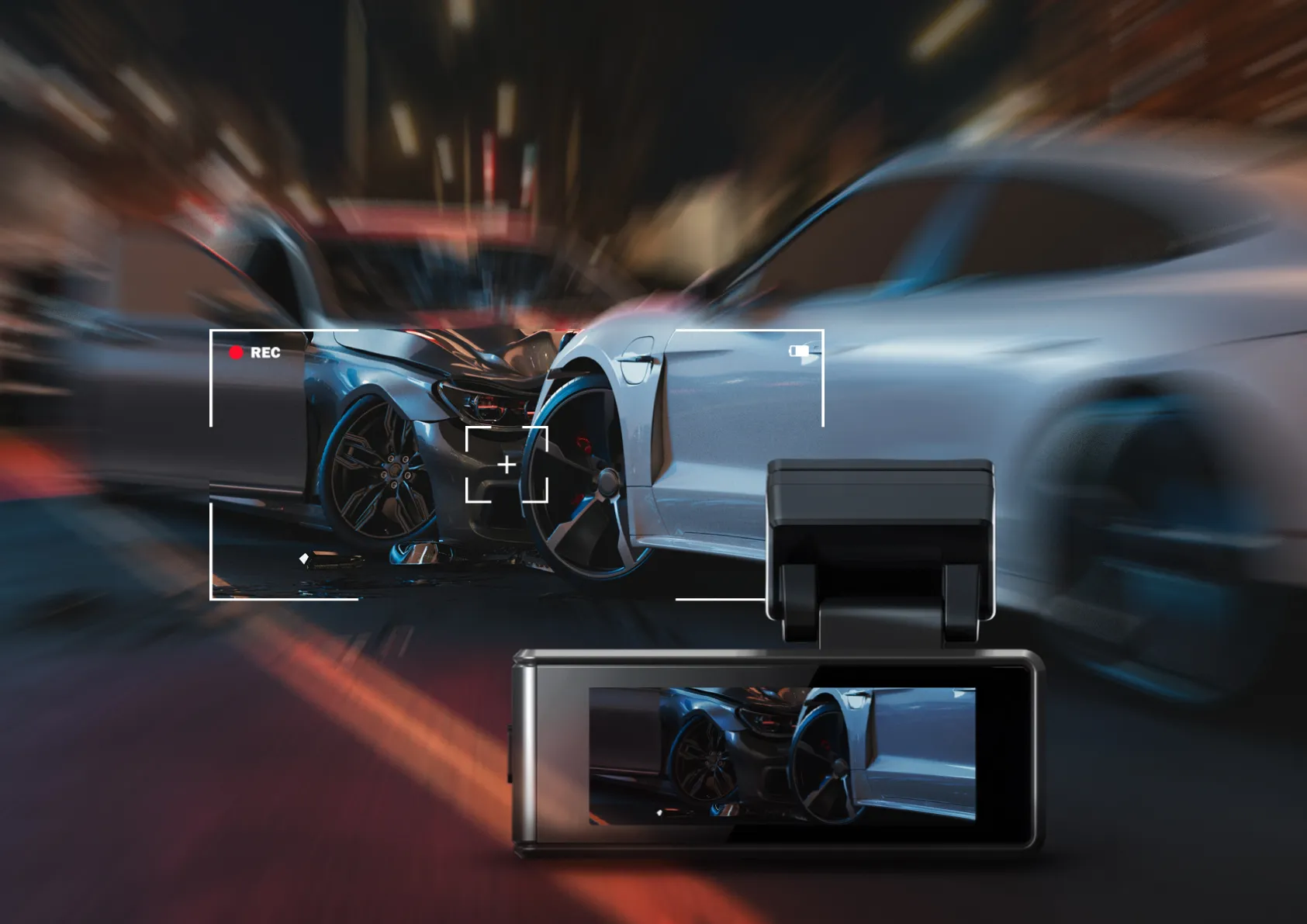 Xblitz Stellar - Wideorejestrator premium z sensorem starvis, wi-fi I GPS
