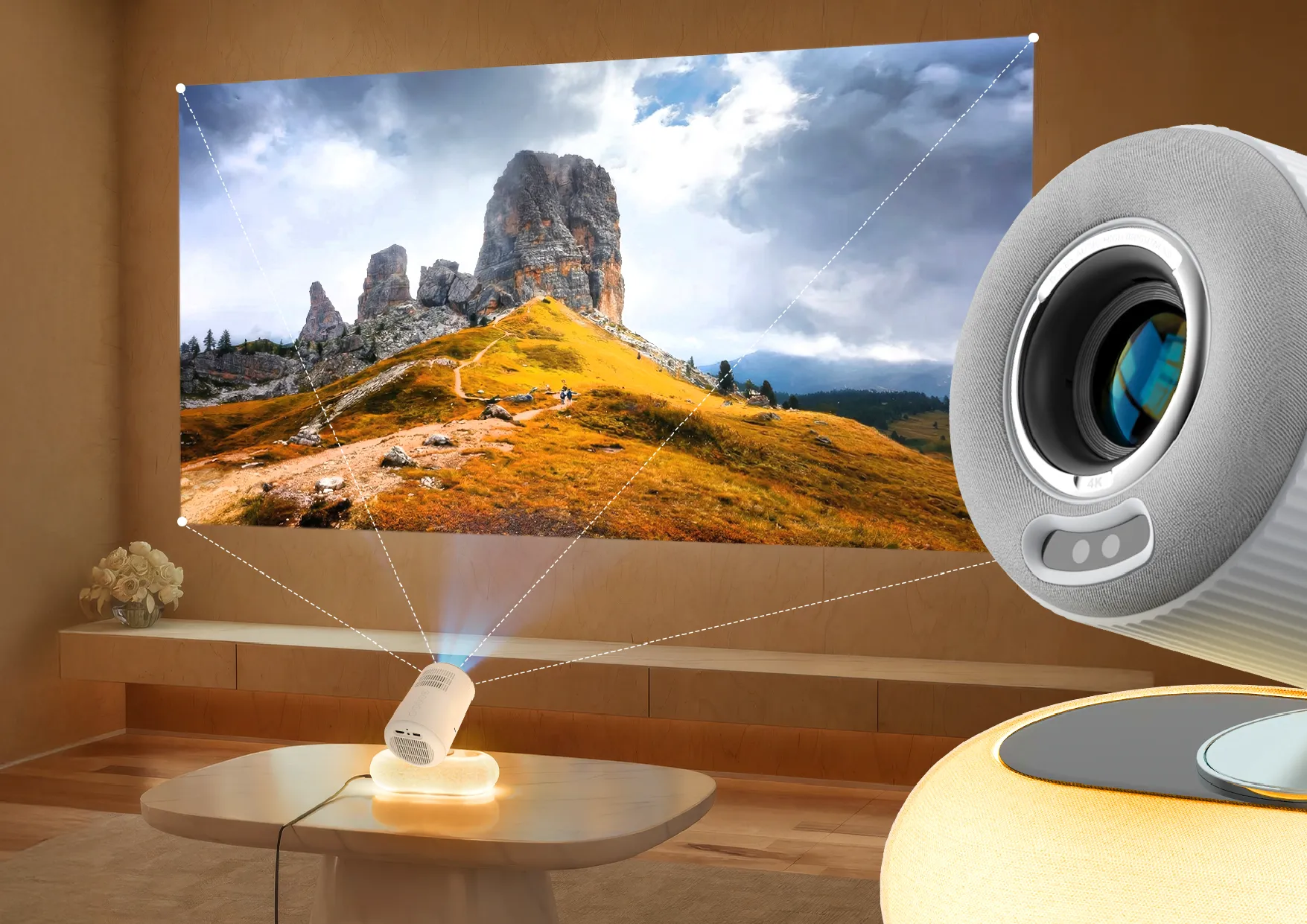 Xblitz X-Lumen - projektor multimedialny LED z systemem android