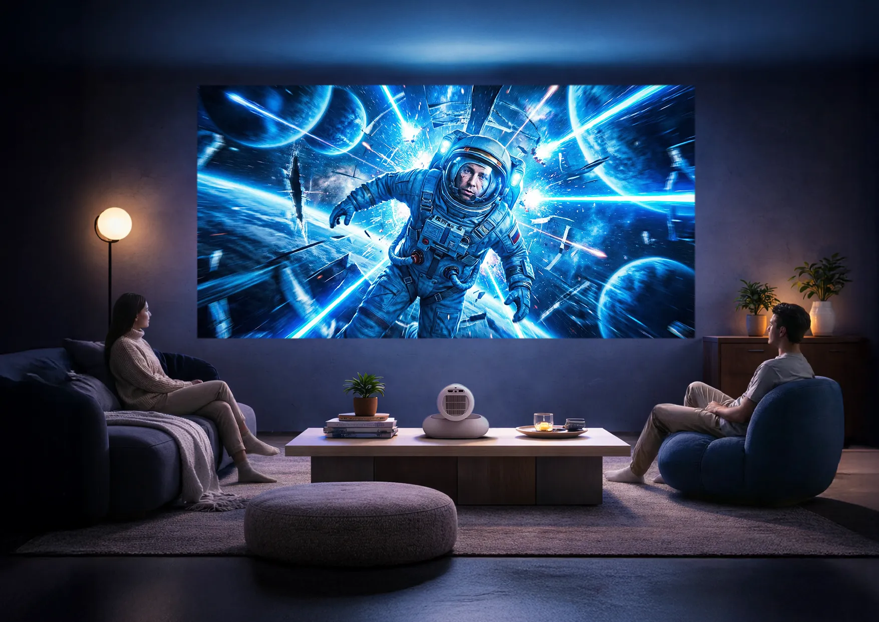 Xblitz X-Lumen - projektor multimedialny LED z systemem android