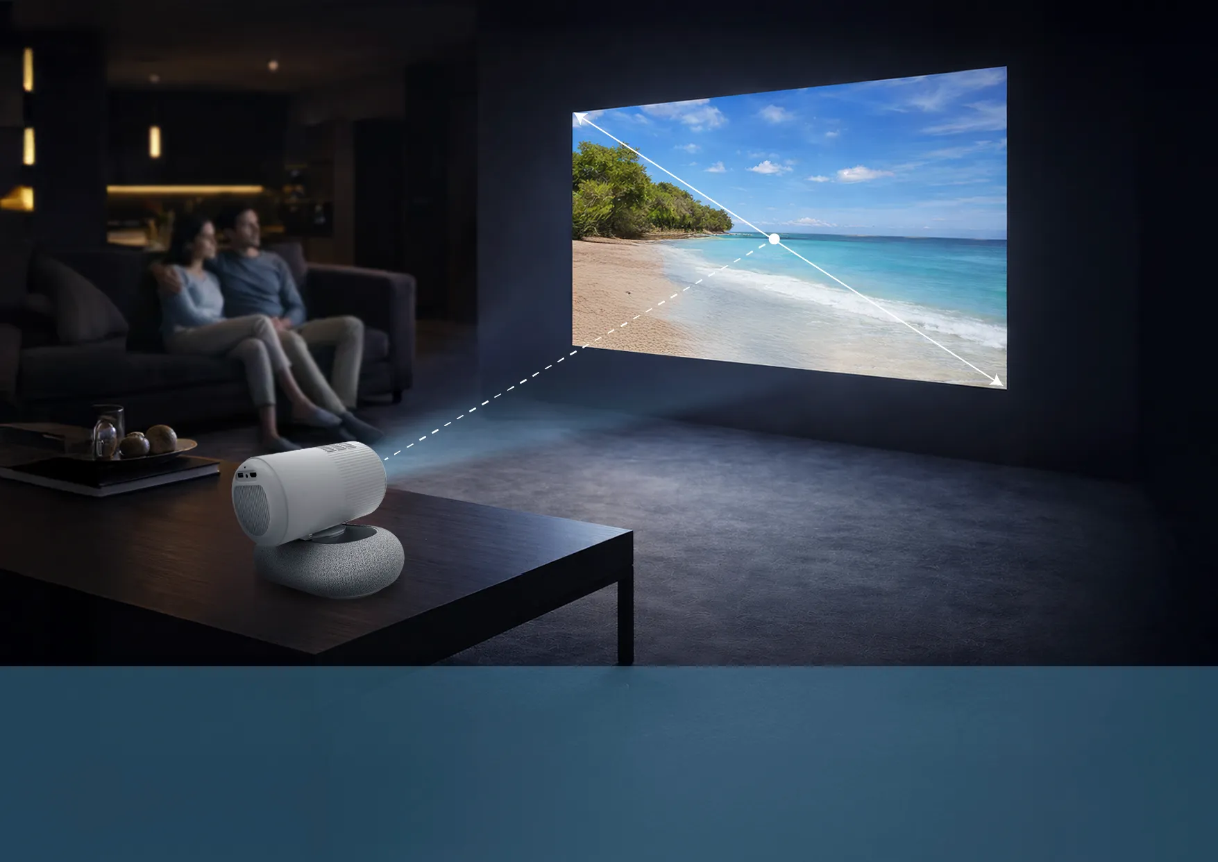 Xblitz X-Lumen - projektor multimedialny LED z systemem android