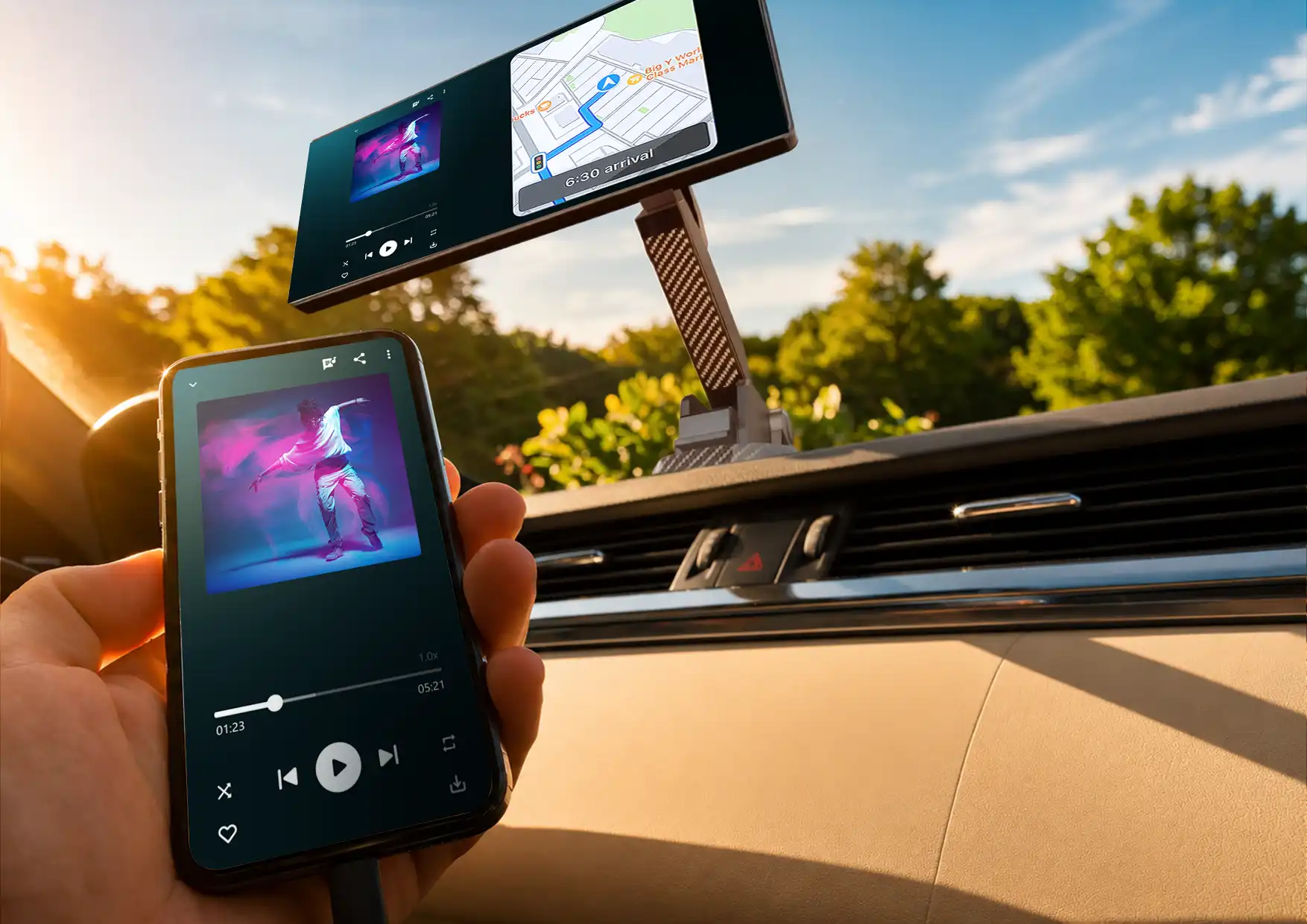 Xblitz XM10 - Inteligentna stacja multimedialna