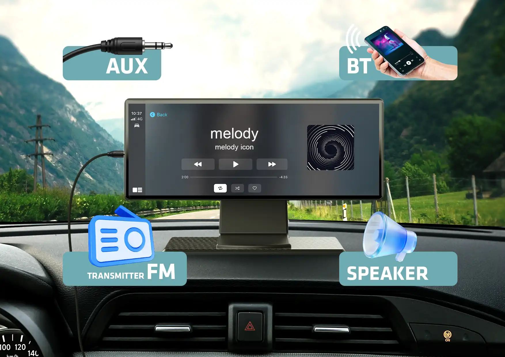 Xblitz XM10 - Inteligentna stacja multimedialna
