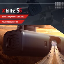 Xblitz S6 to propozycja dla osób, które cenią sobie bardzo dobrą jakość obrazu. 
Zastosowane w kamerze najwyższej klasy podzespoły umożliwiają nagrywanie obrazu w wysokiej rozdzielczości 2K 1440p.