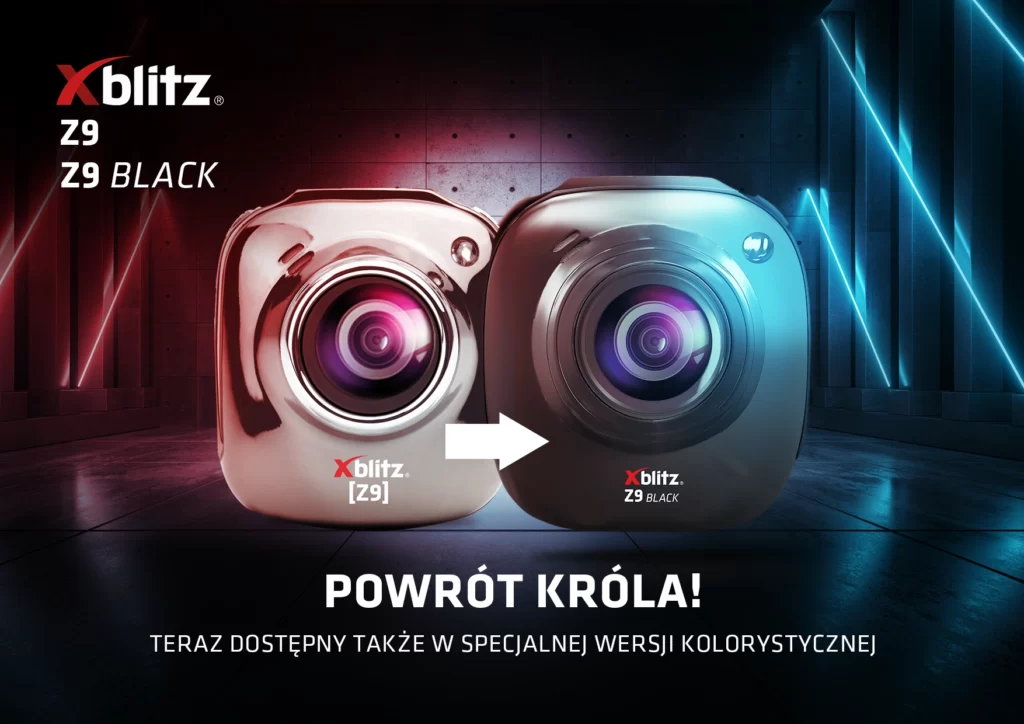 Xblitz kamera samochodowa Z9 Black