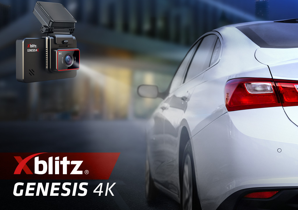 Xblitz Genesis 4K - kamera samochodowa z trybem parkingowym