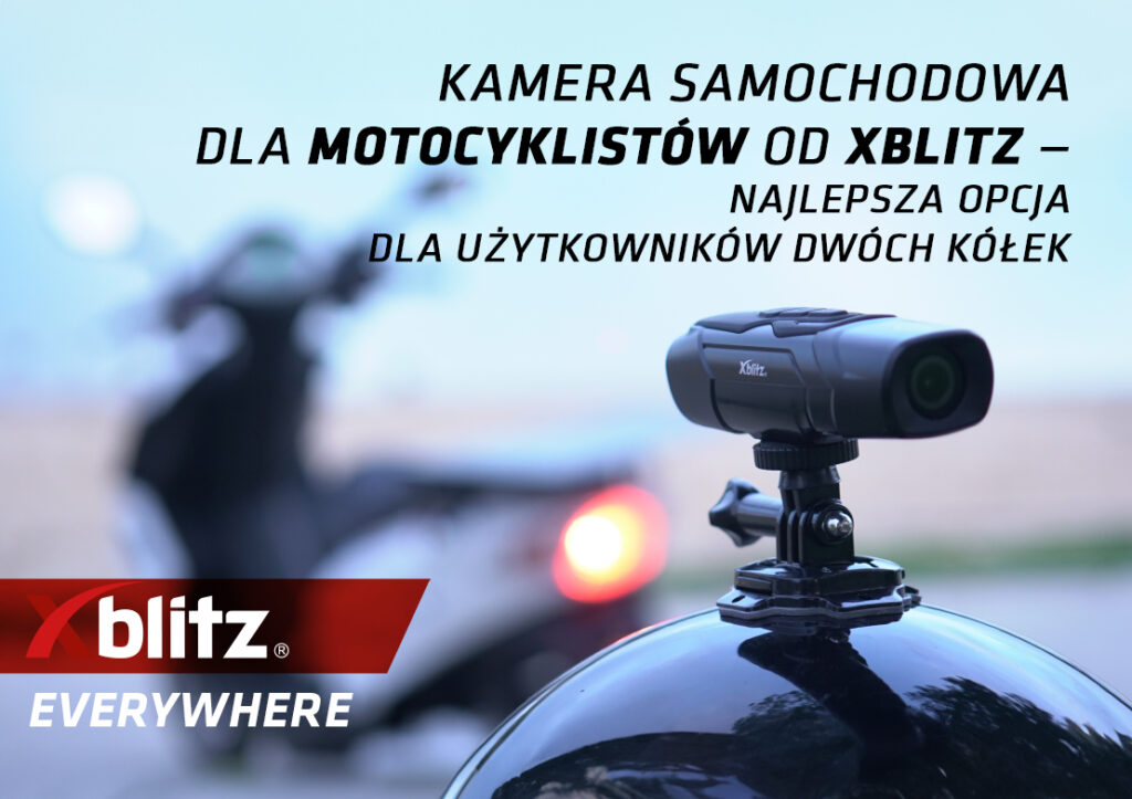 Kamera sportowa dla motocyklistów od Xblitz — najlepsza opcja dla użytkowników dwóch kółek