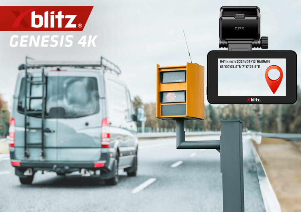 Wideorejestrator z trybem parkingowym Xblitz Genesis 4K