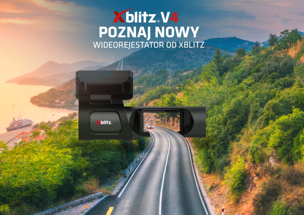 Poznaj nowy wideorejestator od Xblitz - model V4 Professional!