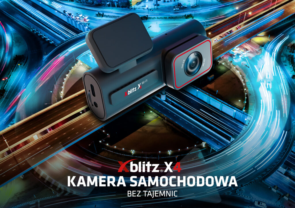 Kamera samochodowa Xblitz X4 WiFi bez tajemnic