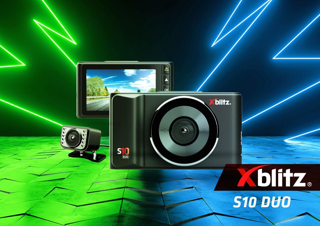 Xblitz S10 Duo kamera samochodowa