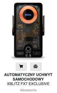 Automatyczny uchwyt samochodowy Xblitz FX7 Exclusive