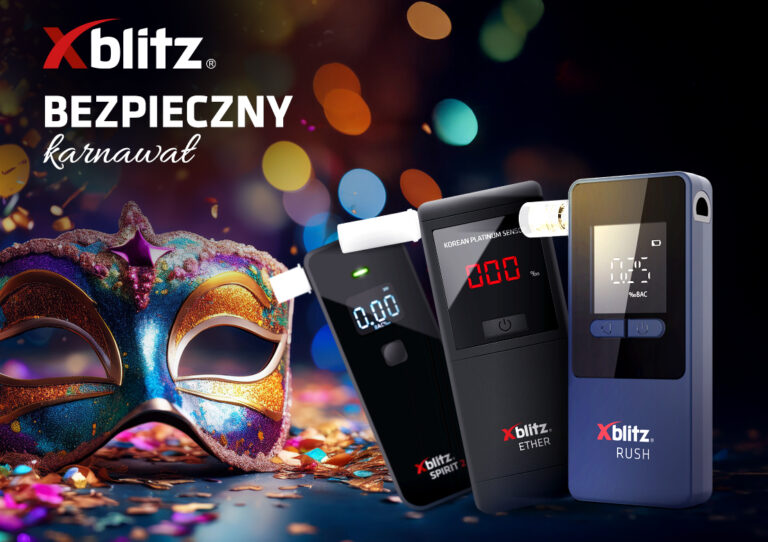 Alkomaty Xblitz bezpieczny karnawał